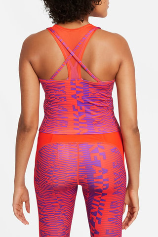 Camiseta de tirantes Nike Air - Coral y violeta