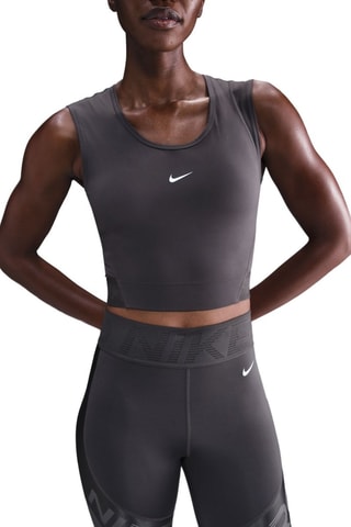 Camiseta de tirantes de entrenamiento Pro - Gris oscuro
