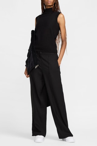 Camiseta de tirantes de lana- Negro - Nike