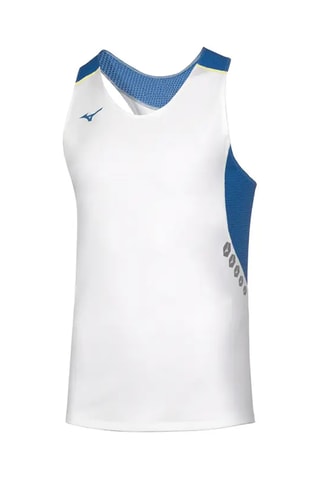 Camiseta de tirantes de running - Blanco