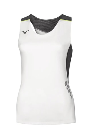 Camiseta de tirantes de running - Blanco
