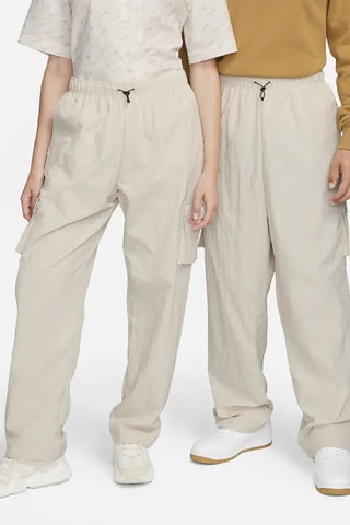Pantalón cargo de tiro alto - Marrón claro - Nike