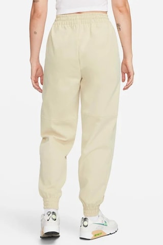 Pantalón de tiro alto Swoosh - Beige
