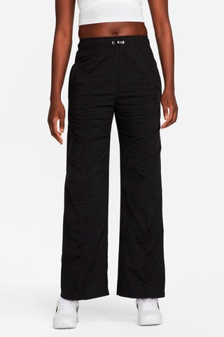 Pantalón palazzo de tiro alto Sportswear - Negro