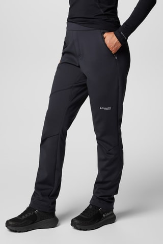 Pantalón de senderismo Softshell taille haute Vast Canyon™ - Negro