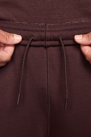 Pantalón ancho polar de lana - Marrón