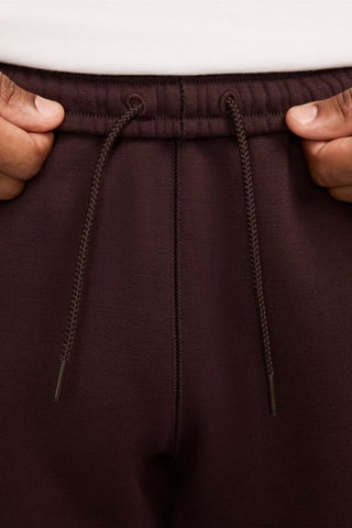 Pantalón ancho polar de lana - Marrón