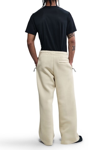 Pantalón polar ancho - Caqui - Nike