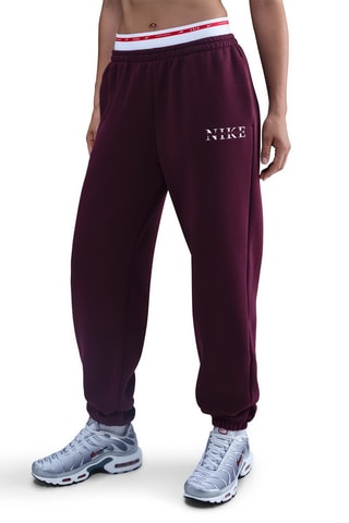 Pantalón de chándal de tiro alto Sportswear Phoenix - Burdeos