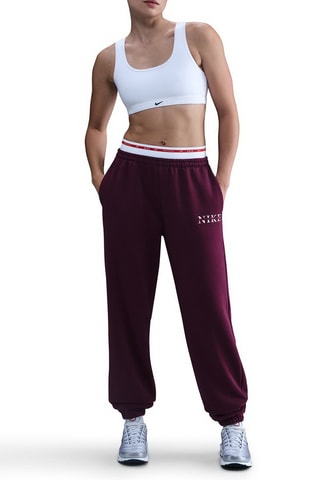 Pantalón de chándal de tiro alto Sportswear Phoenix - Burdeos