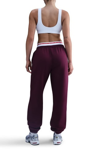 Pantalón de chándal de tiro alto Sportswear Phoenix - Burdeos