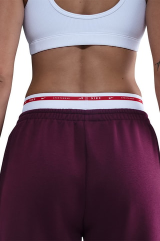 Pantalón de chándal de tiro alto Sportswear Phoenix - Burdeos