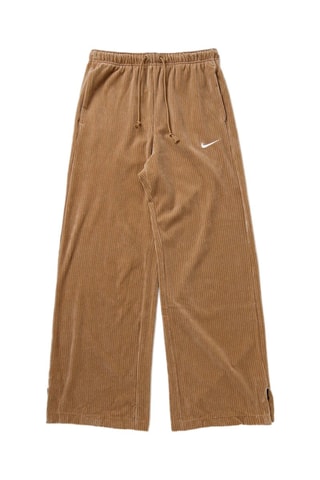 Pantalón wide leg de pana de tiro alto - Verde - Nike