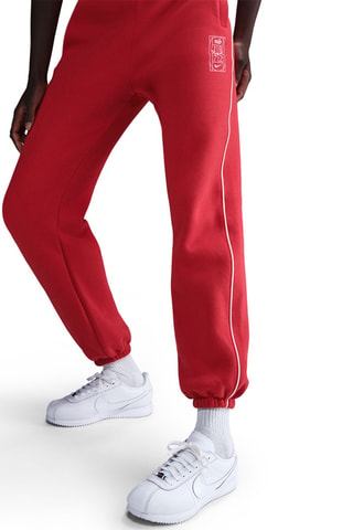 Pantalón polar - Rojo y blanco - Nike