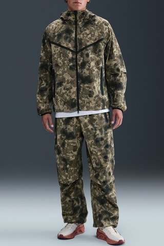 Chaqueta con capucha Nike Tech - Verde oliva
