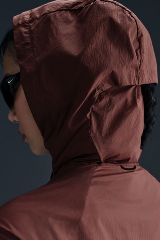 Chaqueta de running Nike Trail - Marrón