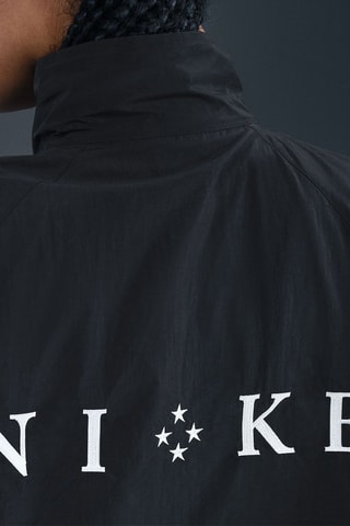 Chaqueta Windrunner - Negro y azul marino
