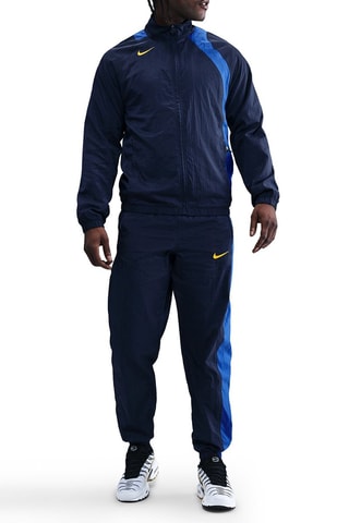 Chaqueta de chándal de fútbol Nike Total 90 - Azul marino