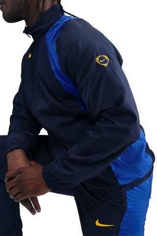 Chaqueta de chándal de fútbol Nike Total 90 - Azul marino