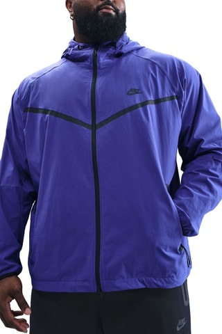 Chaqueta con capucha Nike Tech - Violeta oscuro