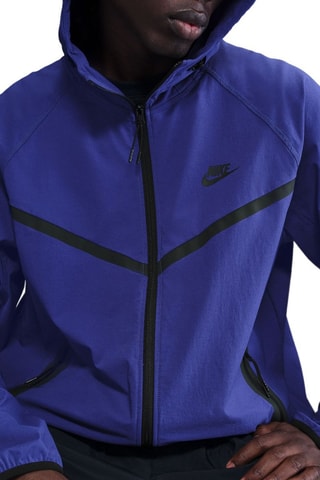 Chaqueta con capucha Nike Tech - Violeta oscuro