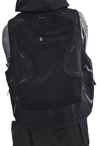Chaleco con capucha - Negro