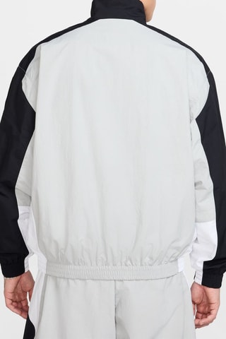 Chaqueta de chándal Club - Gris claro y negro