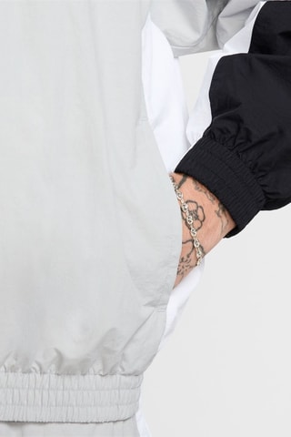 Chaqueta de chándal Club - Gris claro y negro