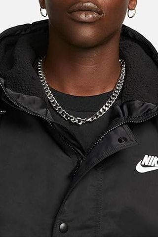Parka con capucha Nike Club - Negro