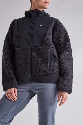 Chaqueta con capucha - Negro - Columbia
