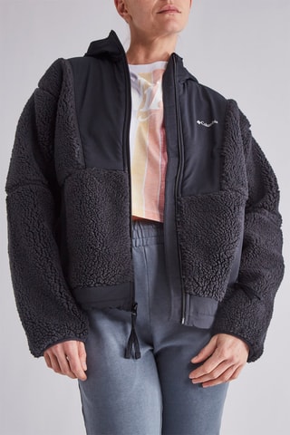 Chaqueta con capucha - Negro - Columbia