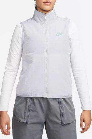 Chaleco reversible Sport Utility - Azul claro y gris
