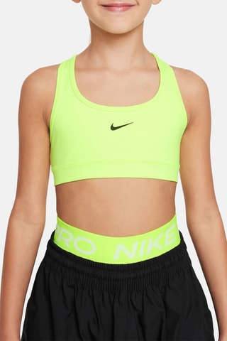 Sujetador deportivo de fitness - Amarillo flúor - Nike