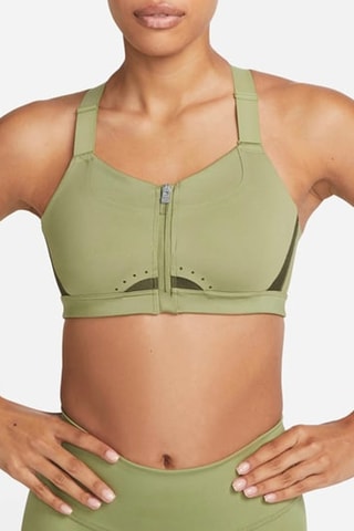 Sujetador de entrenamiento push-up - Caqui - Nike