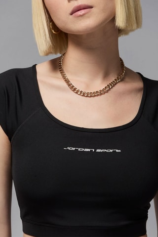 Crop top - Negro - Jordan