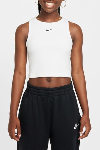 Crop top de danza - Blanco - Nike