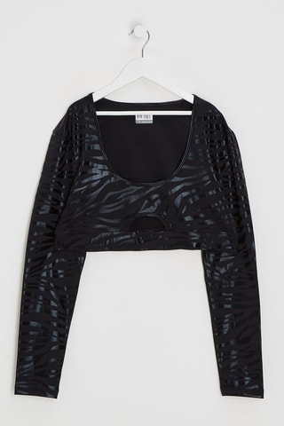 Crop top - Negro - Hiit