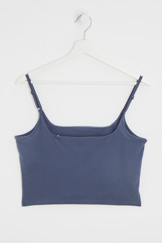Crop top - Azul cobalto - Asos Design