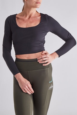 Crop top - Negro - Asos Design