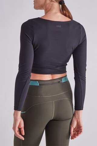 Crop top - Negro - Asos Design