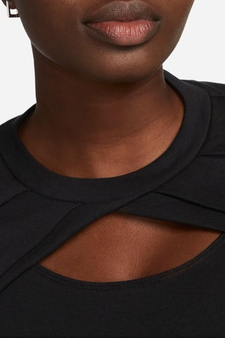 Top slim fit - Negro - Nike