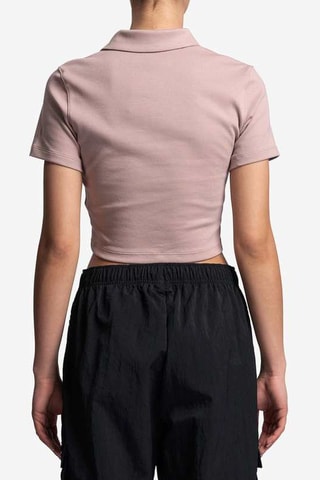 Polo corto Essential - Gris claro
