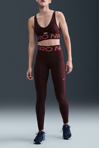 Leggings de tiro alto Pro Sculpt - Burdeos