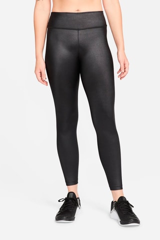 Leggings deportivos de tiro alto One - Negro