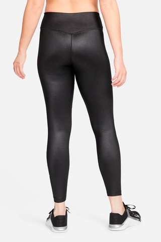 Leggings deportivos de tiro alto One - Negro