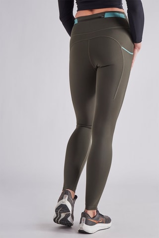 Leggings de running de tiro alto - Caqui - Nike