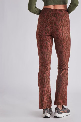 Leggings de tiro alto - Marrón y antracita - Fila