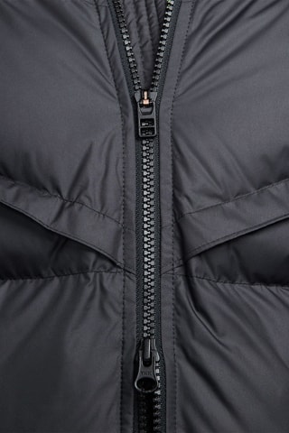 Anorak con capucha - Negro