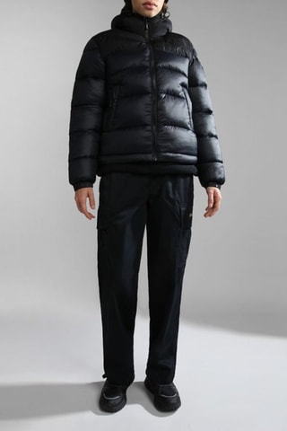 Anorak con capucha A-Hornelen - Negro
