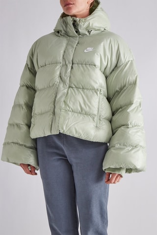 Anorak con capucha - Verde agua - Nike